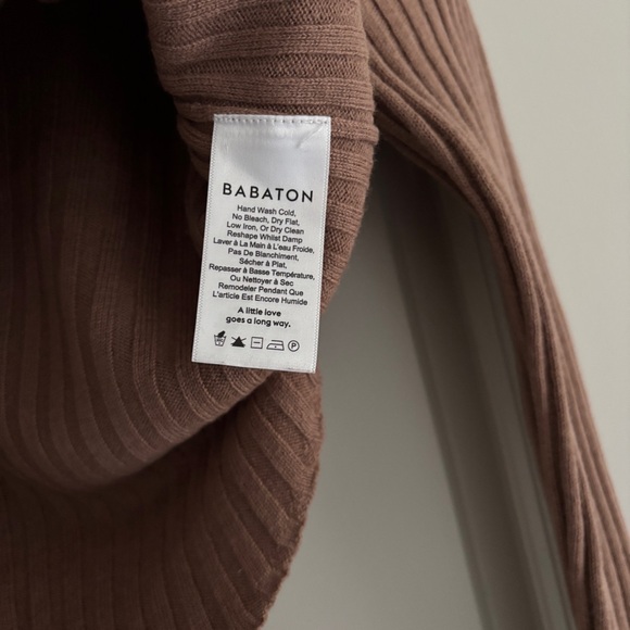 Aritzia Babaton wool linen blend sweater - Picture 3 of 5